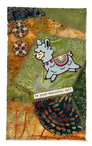 Mixed Media Postcard