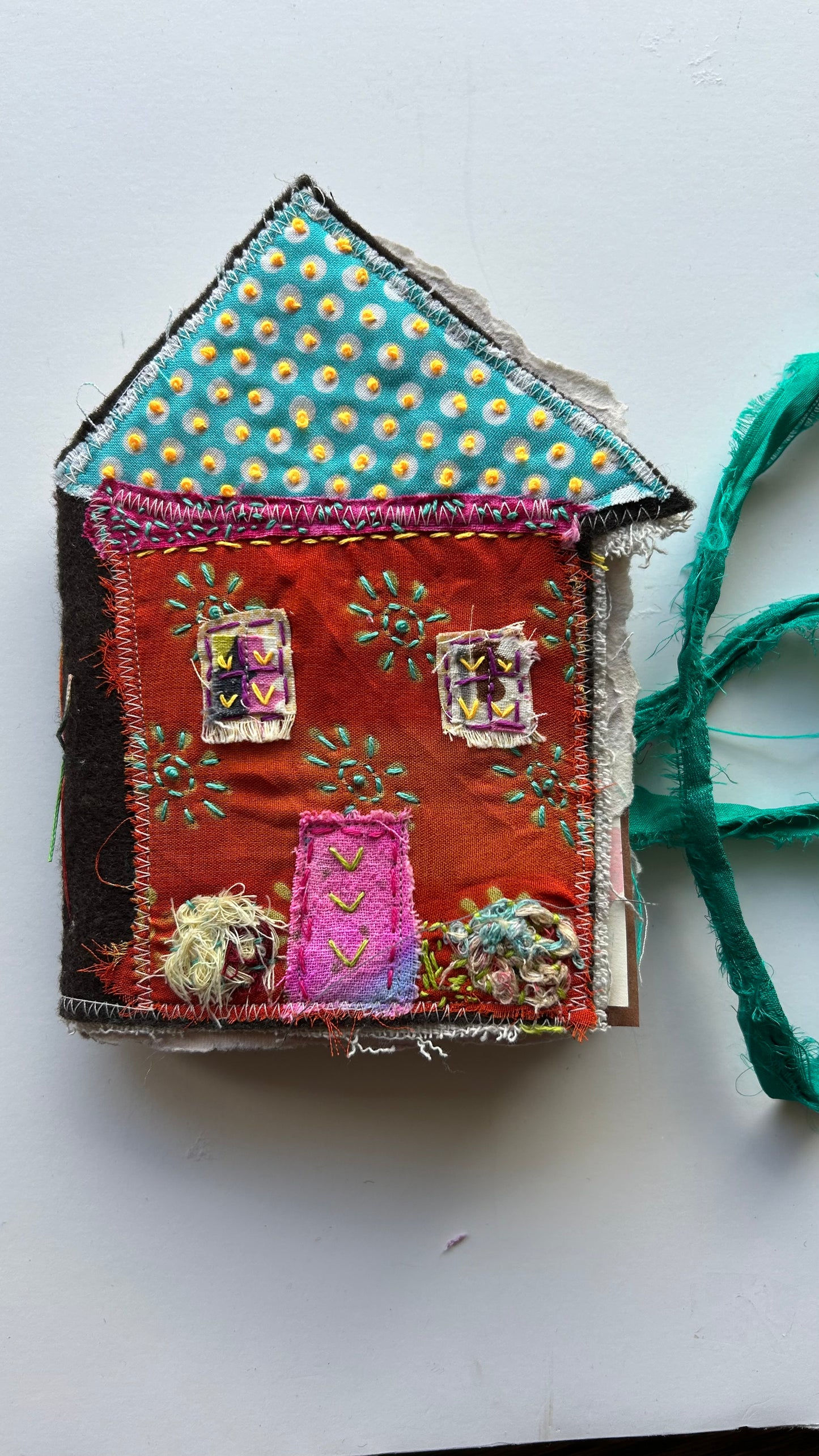 Home Sweet Home- Art Junk Journal 3