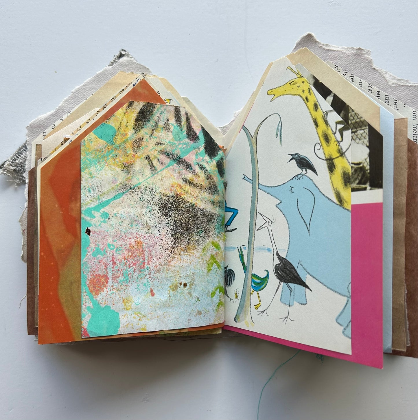 Home Sweet Home- Art Junk Journal 3