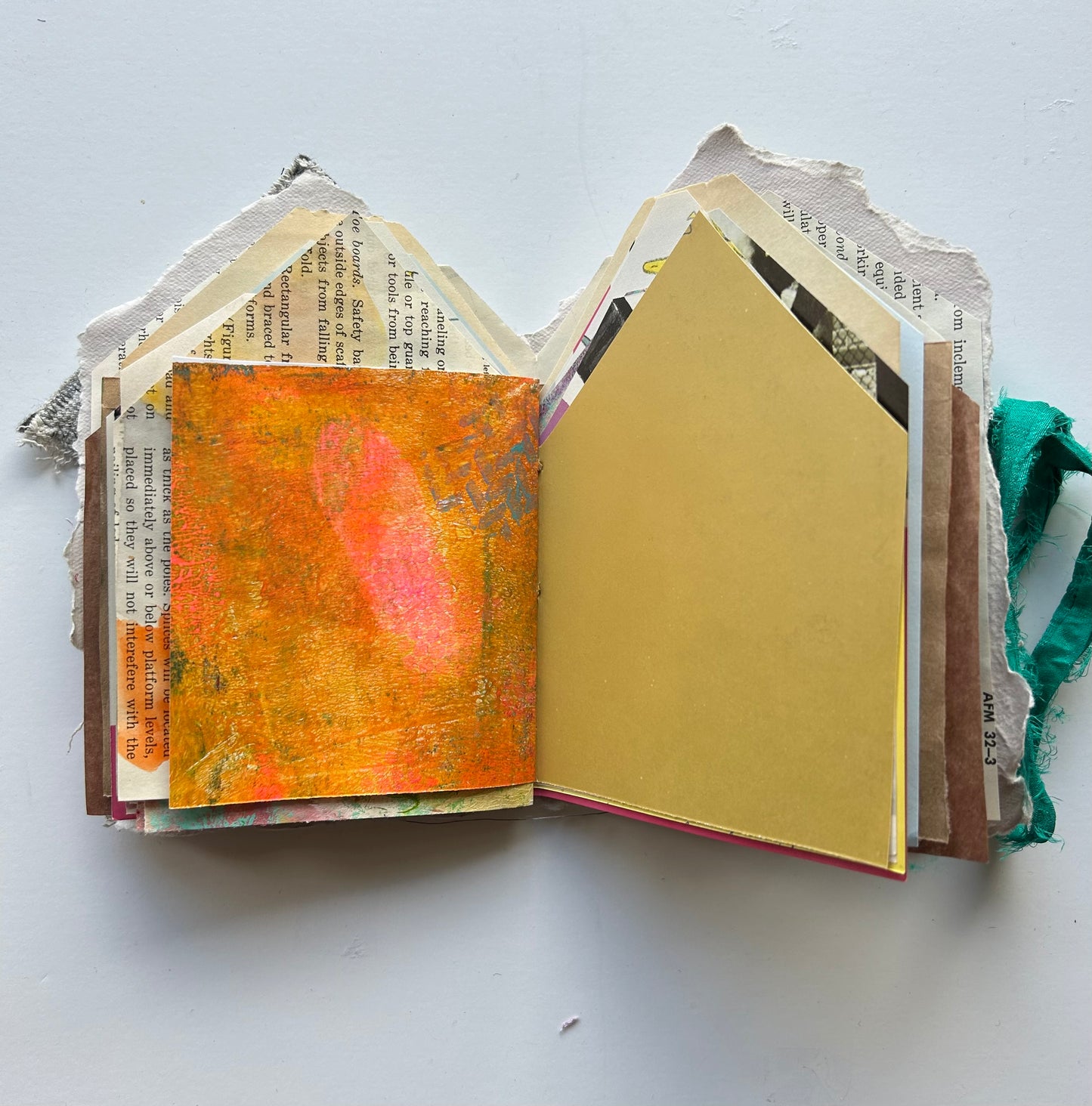 Home Sweet Home- Art Junk Journal 3