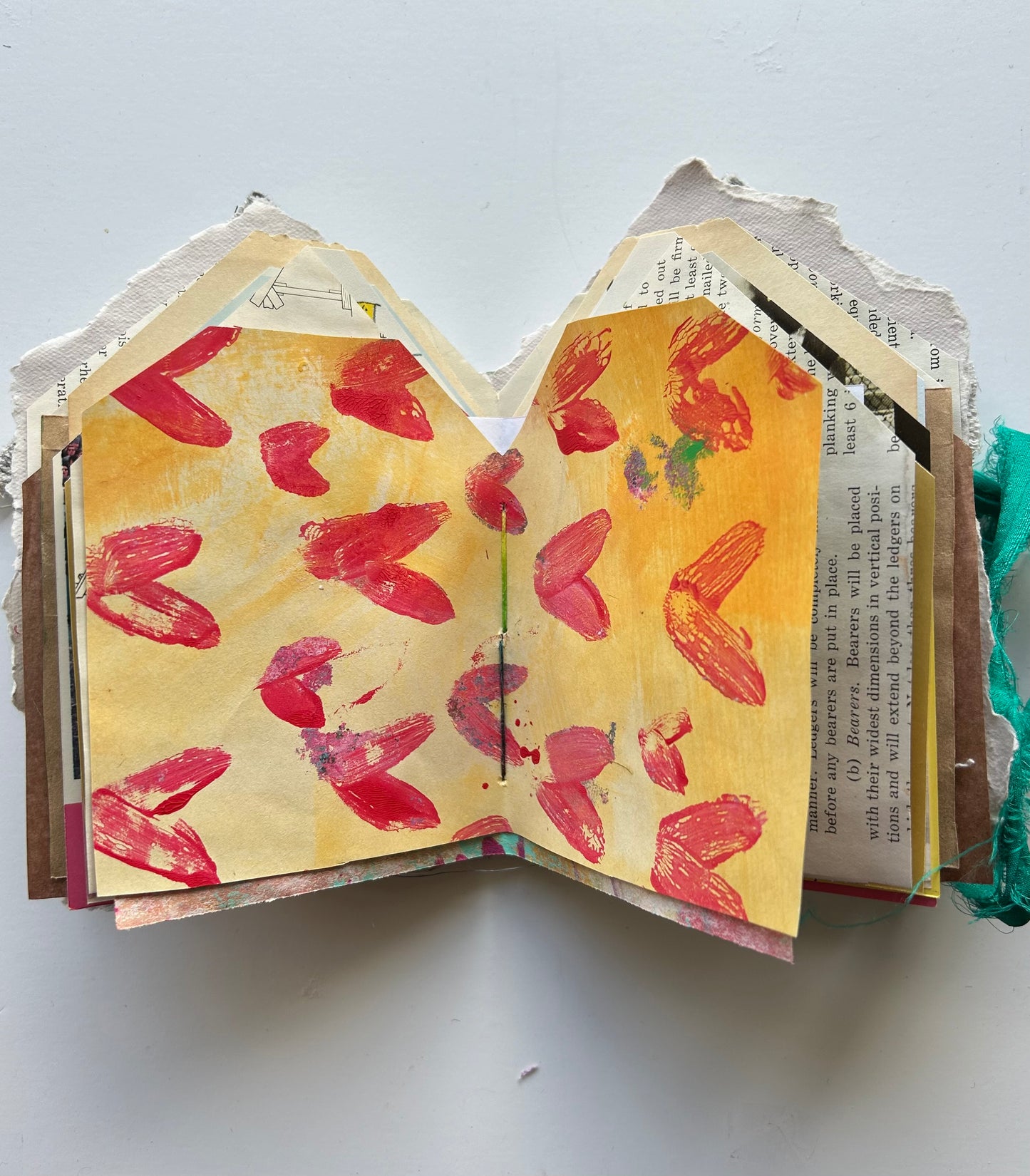 Home Sweet Home- Art Junk Journal 3