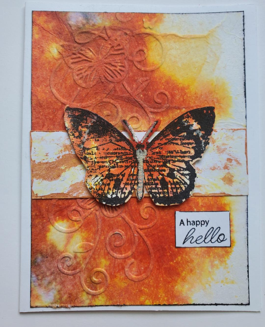 Happy Hello Greeting Card