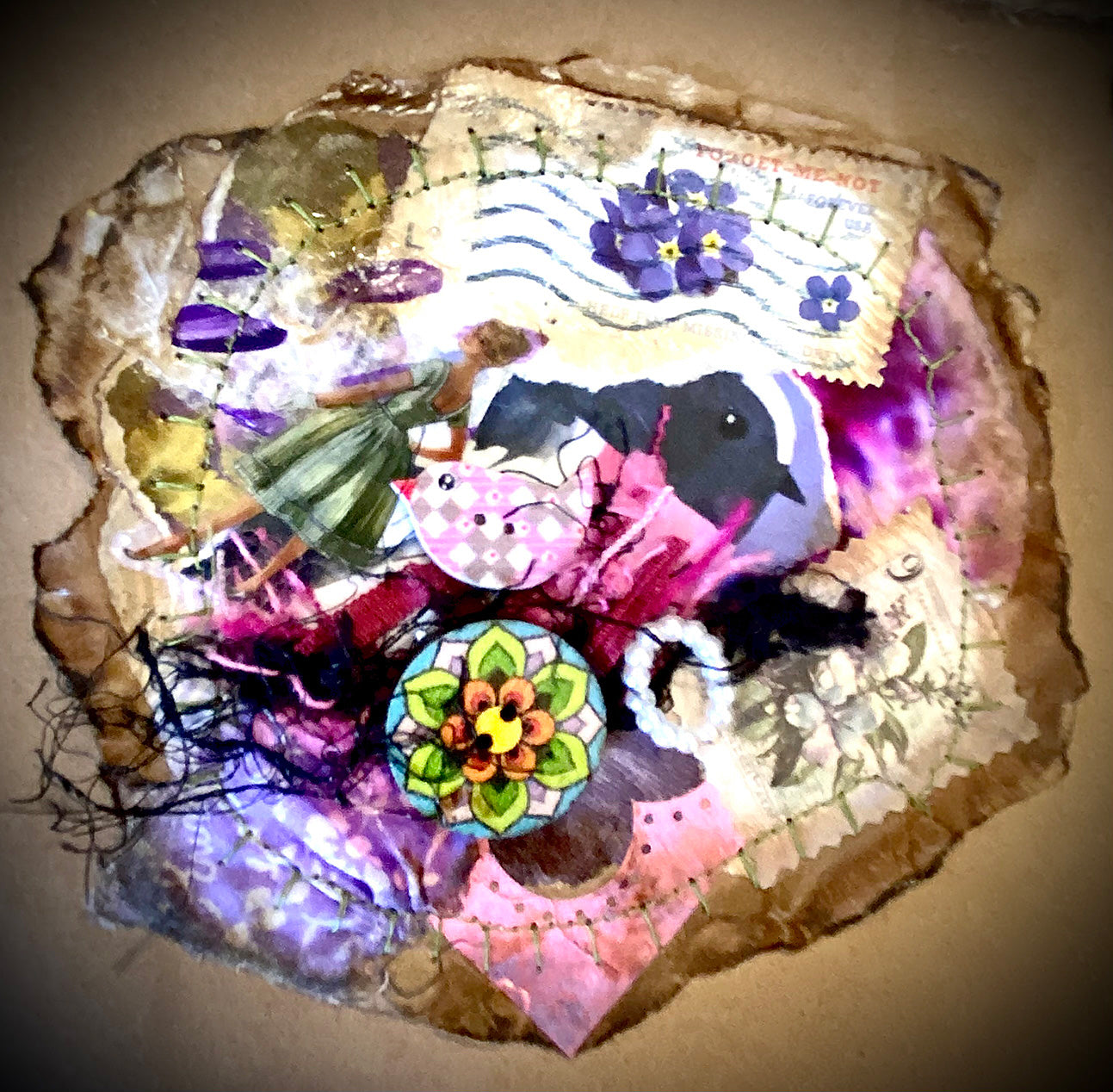 Collage Cluster Gift Bag