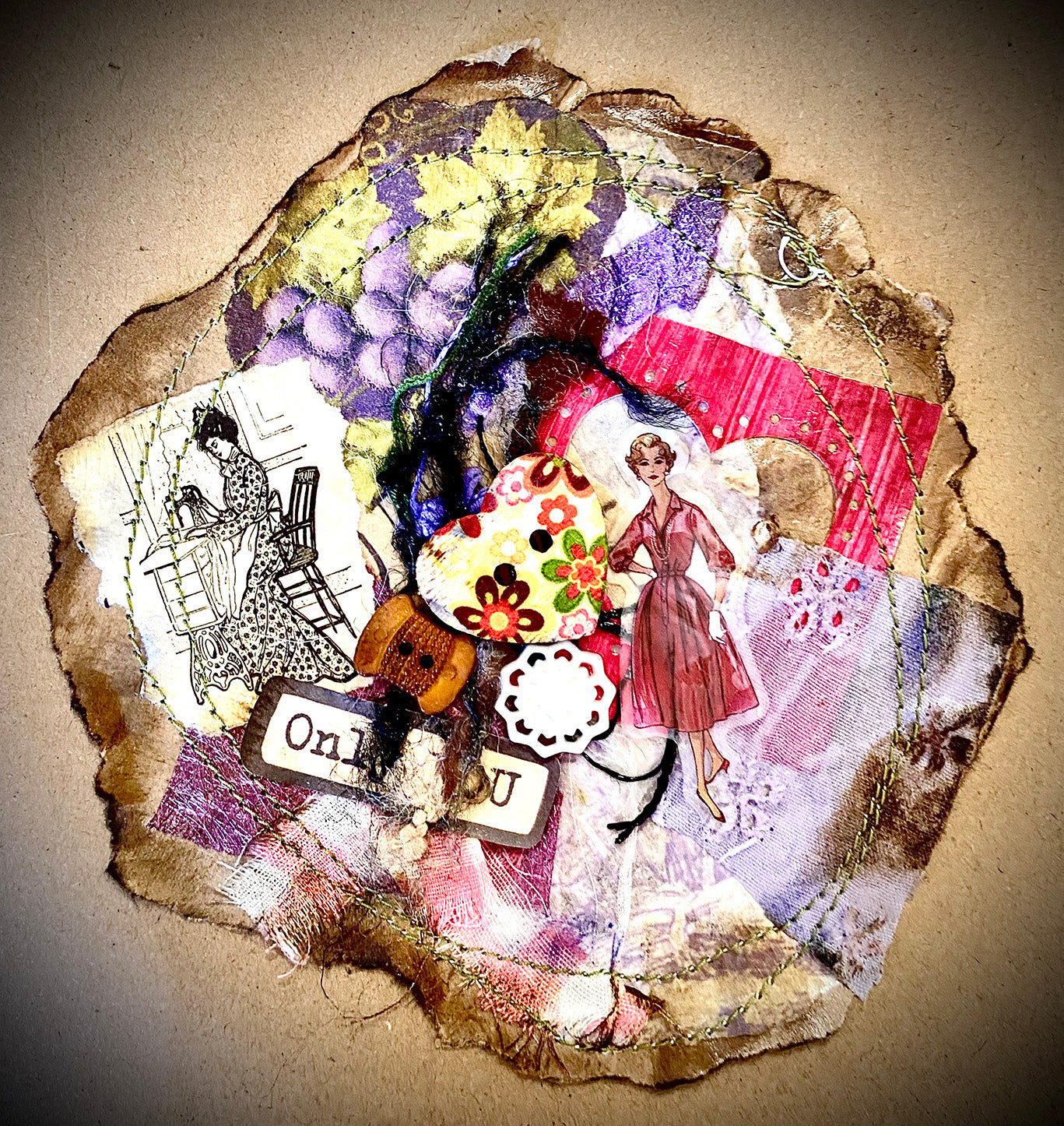 Collage Cluster Gift Bag