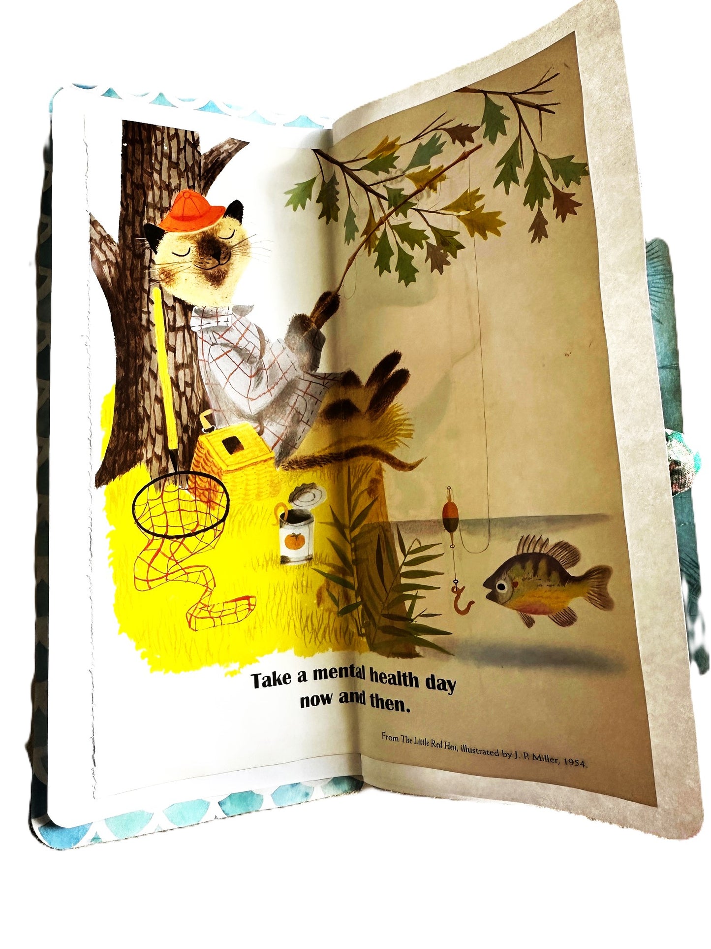 Envelope Window FISHING JOURNAL 9"x4" includes mini fishing log book Great gift!