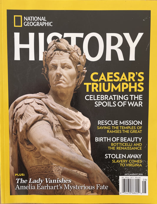 National Geographic History Magazine July/Aug 2019