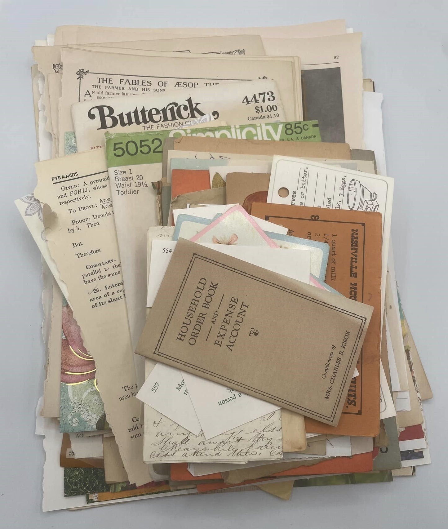 Substantial Collection of Paper Ephemera Mixed Bundle