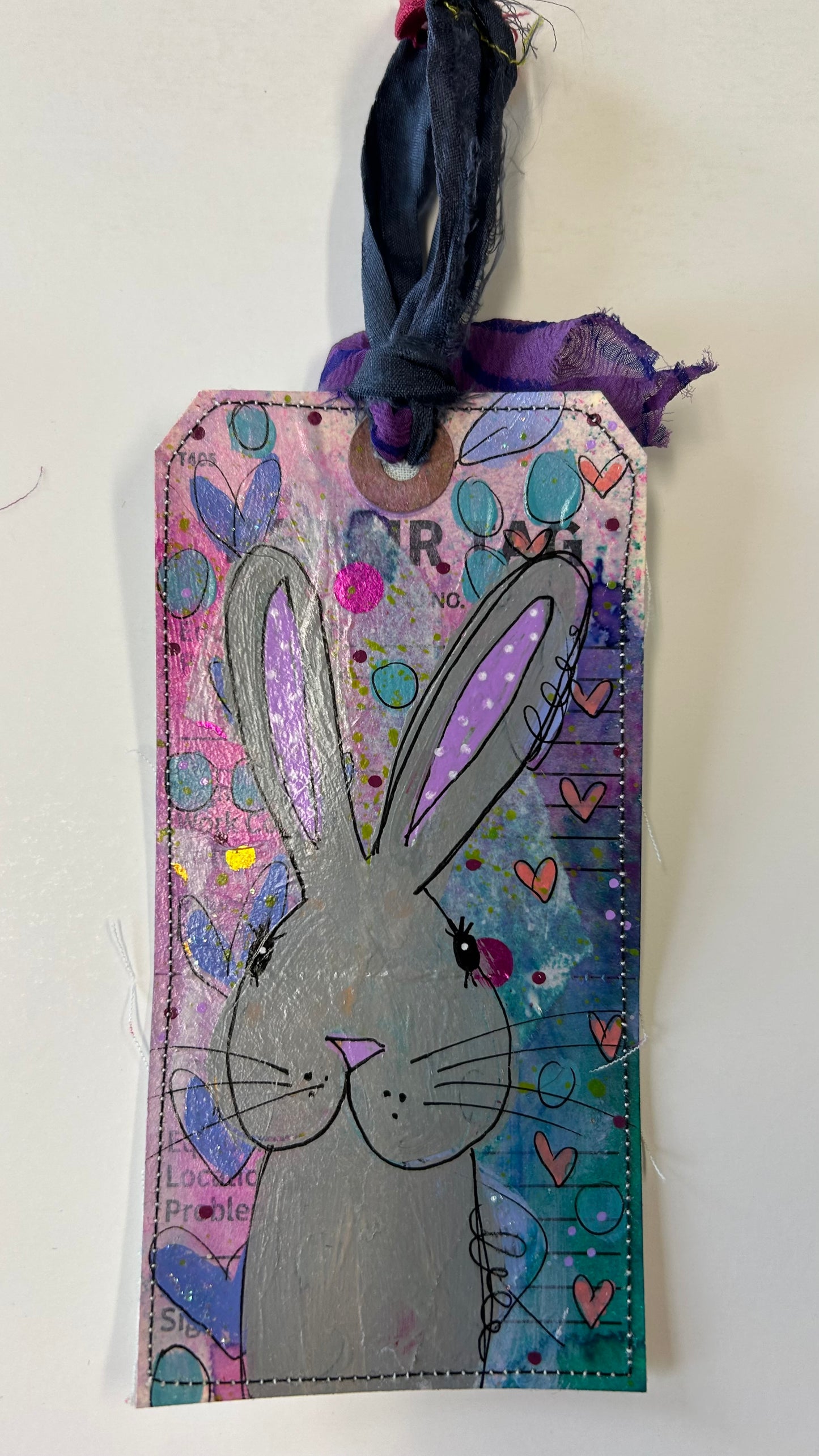 Bunny Bookmark/ Tag