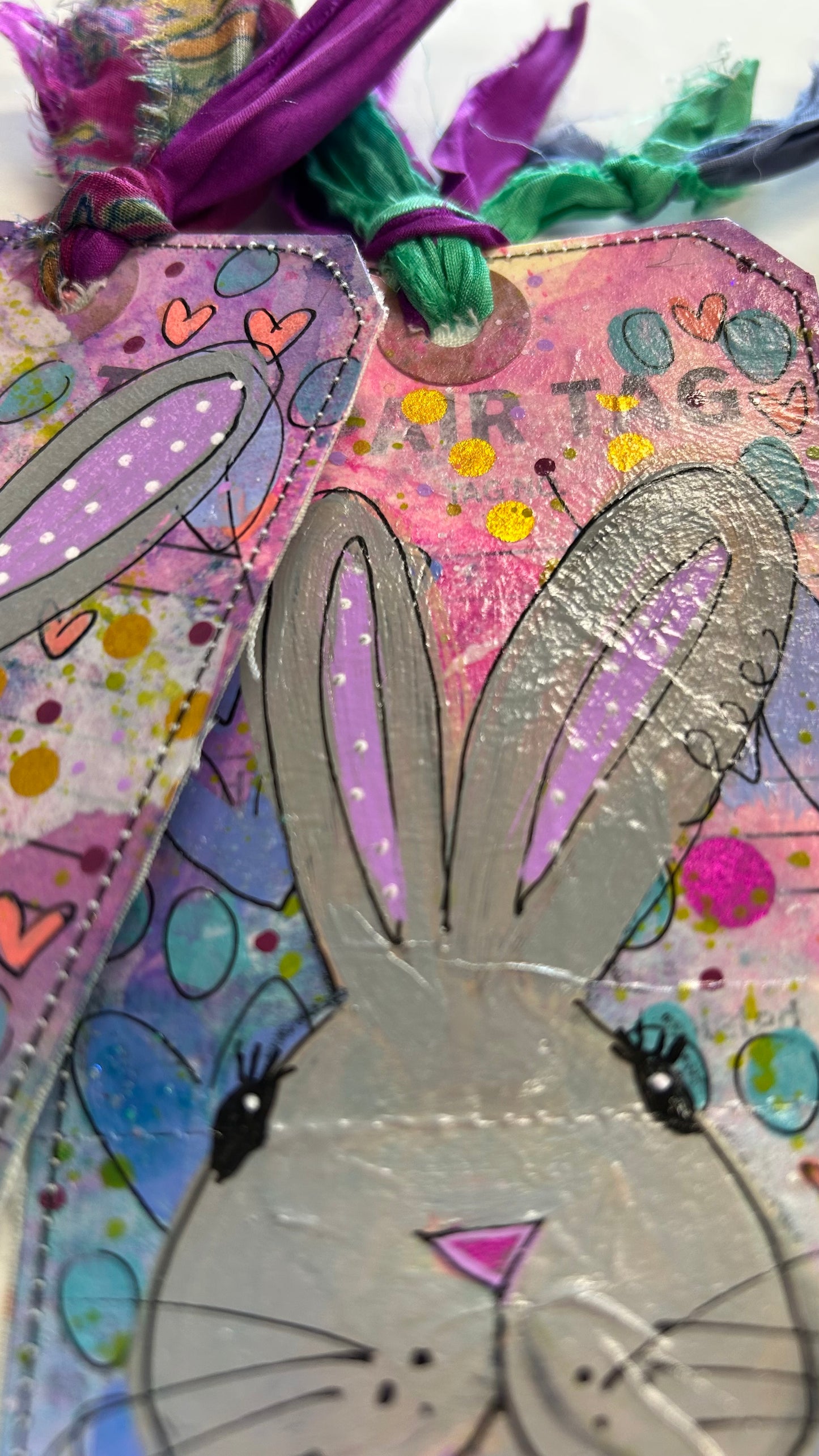Bunny Bookmark/ Tag