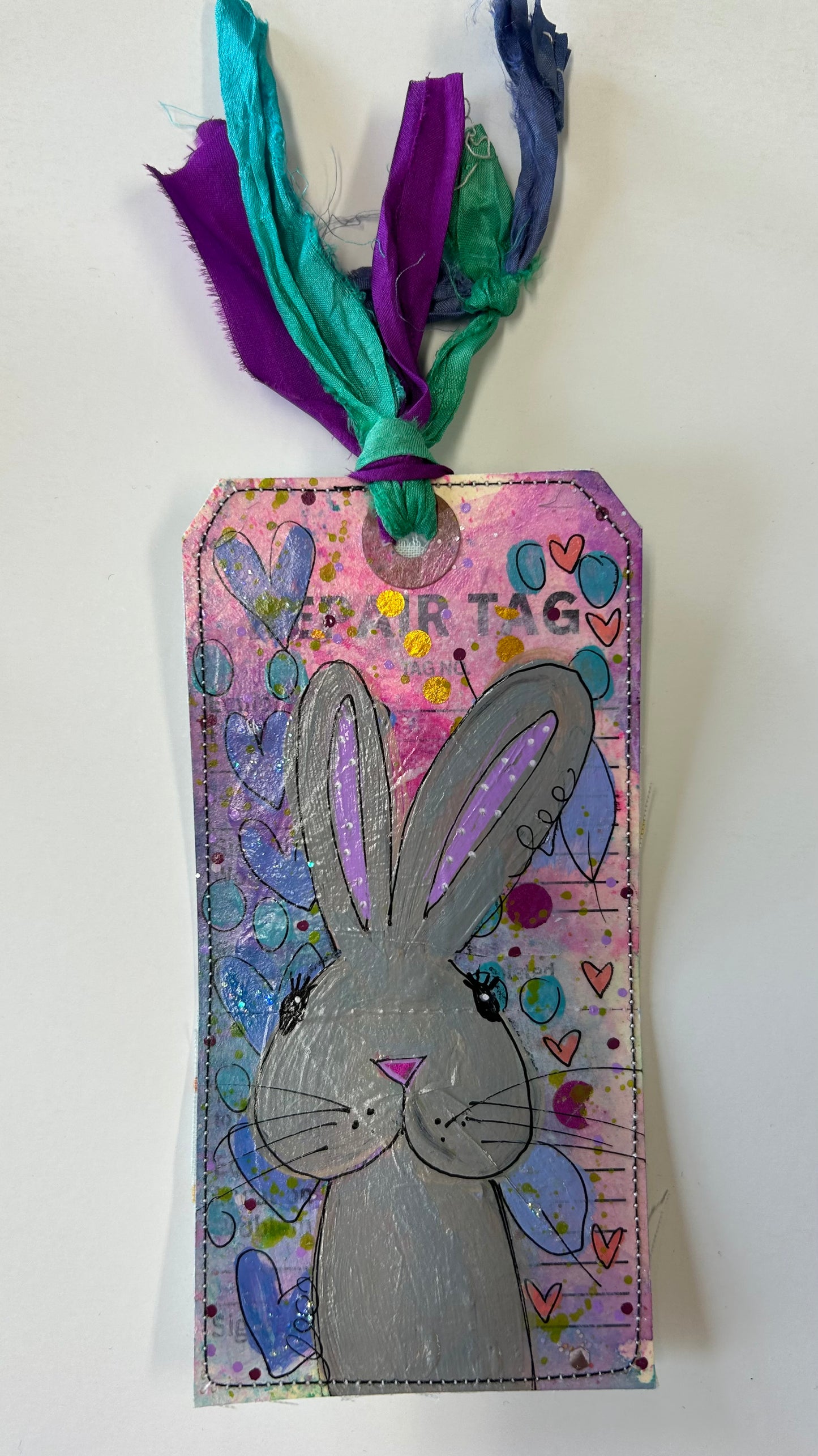 Bunny Bookmark/ Tag
