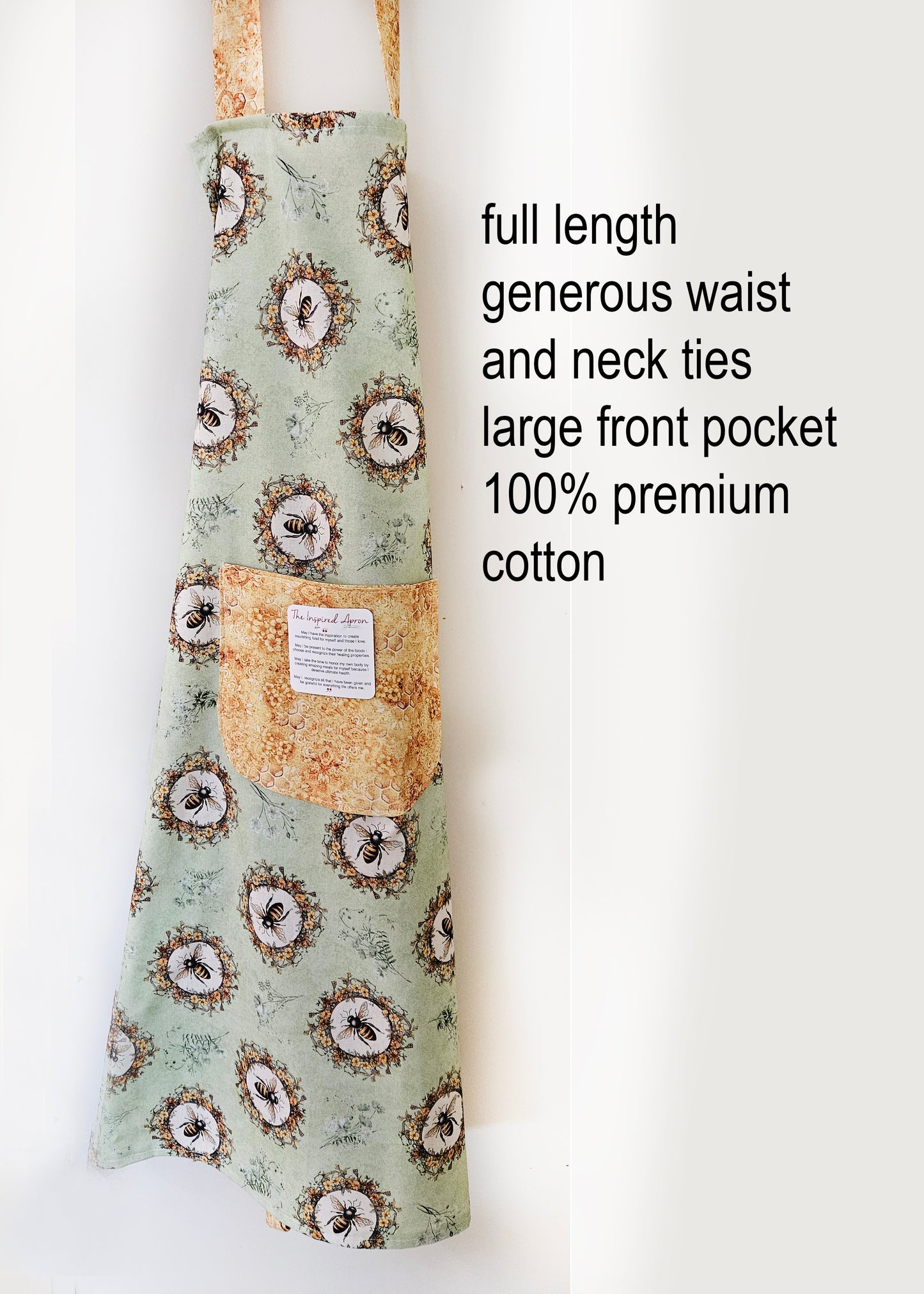 Bee Themed Custom Apron