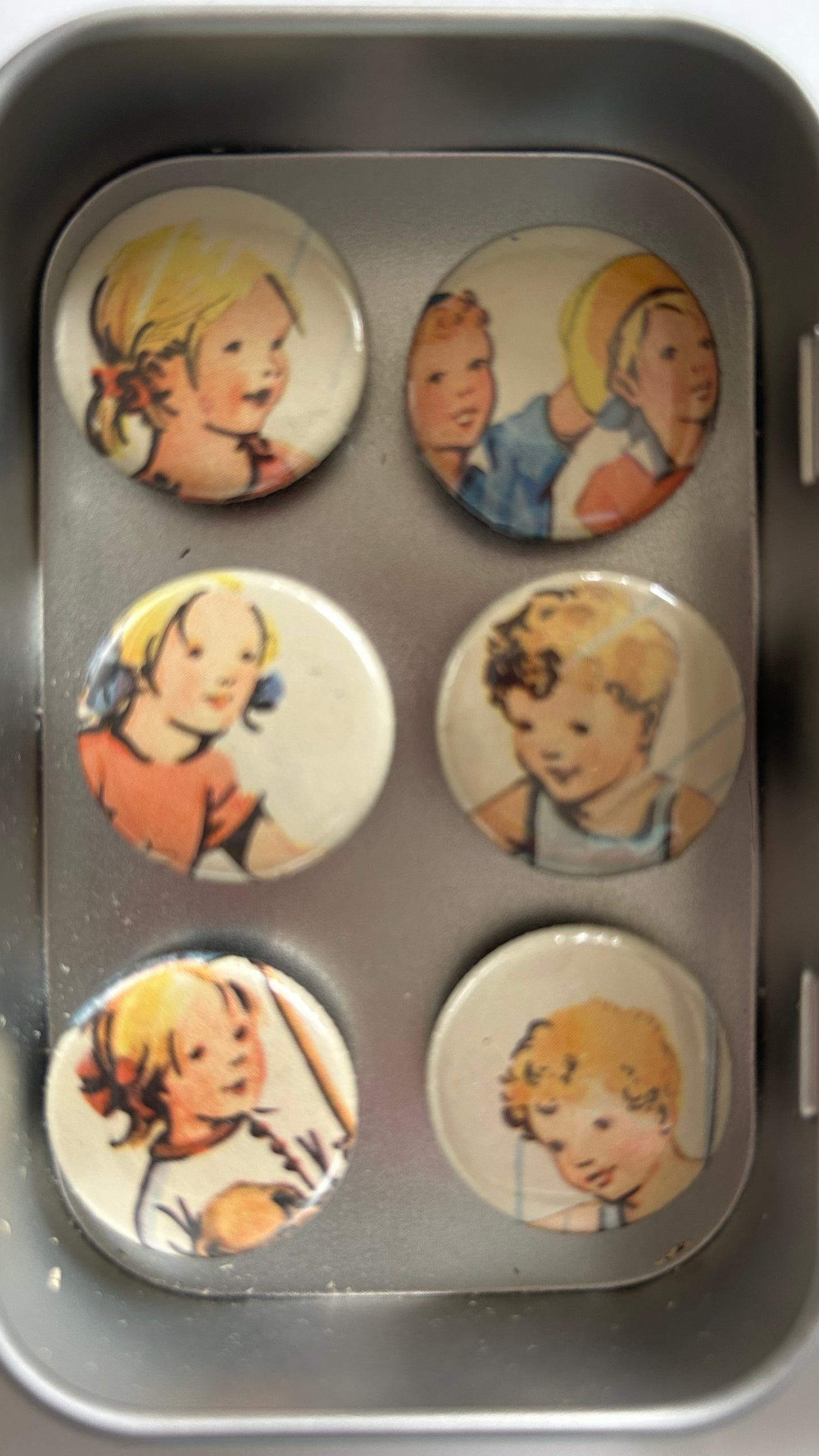 Vintage Magnets- Children