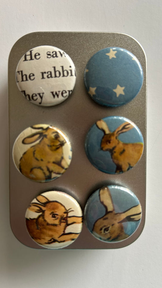 Vintage Magnets-Bunnies