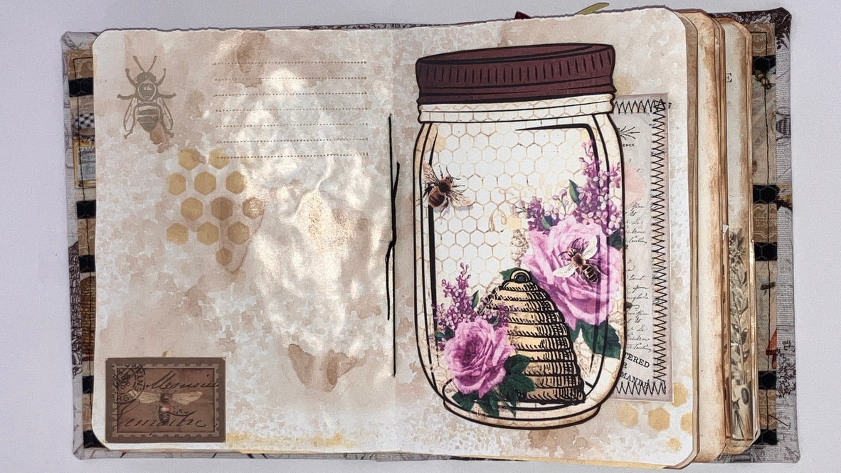 Junk Journal - Bee Themed