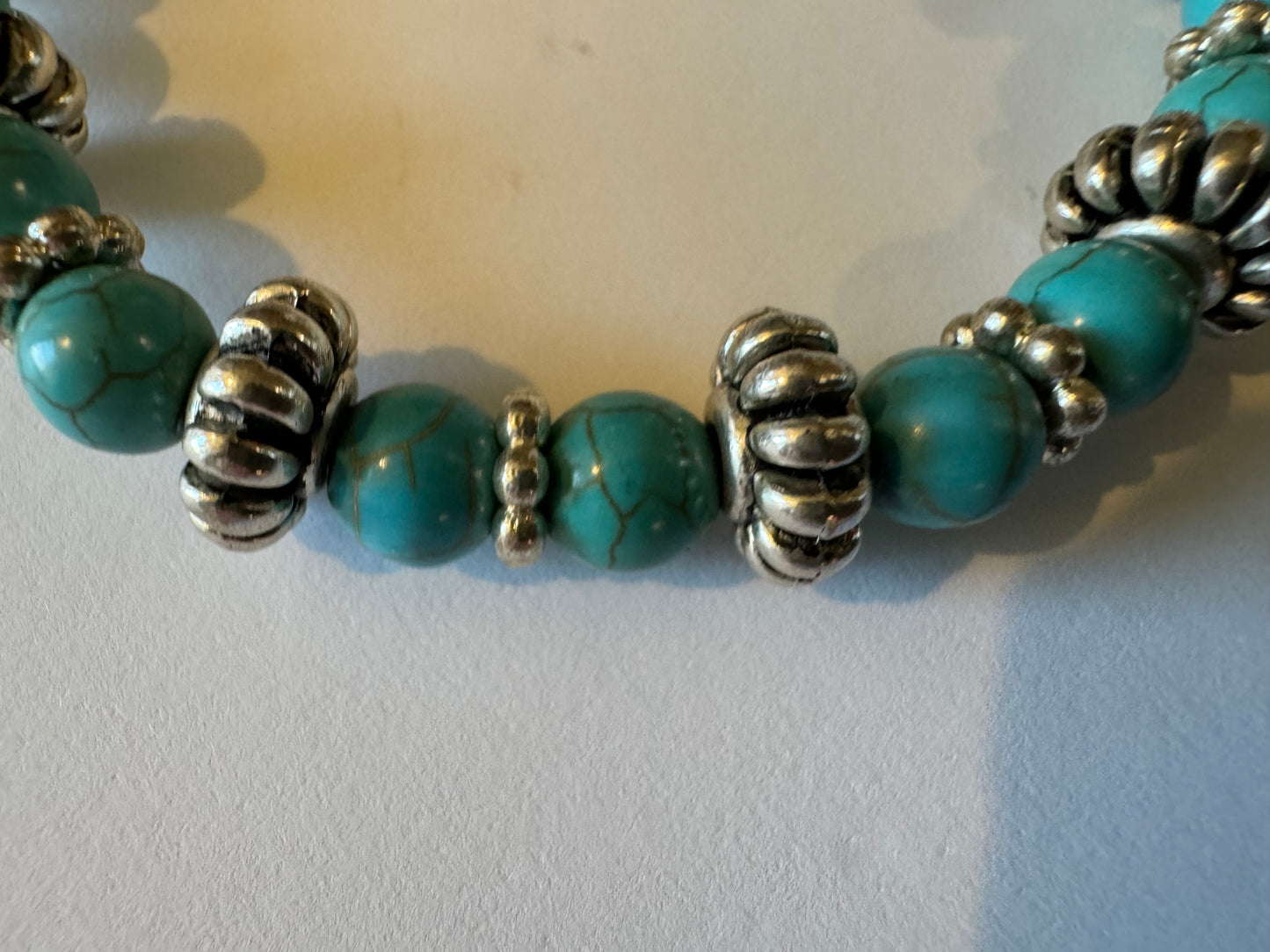 Turquoise and Silver Bracelet