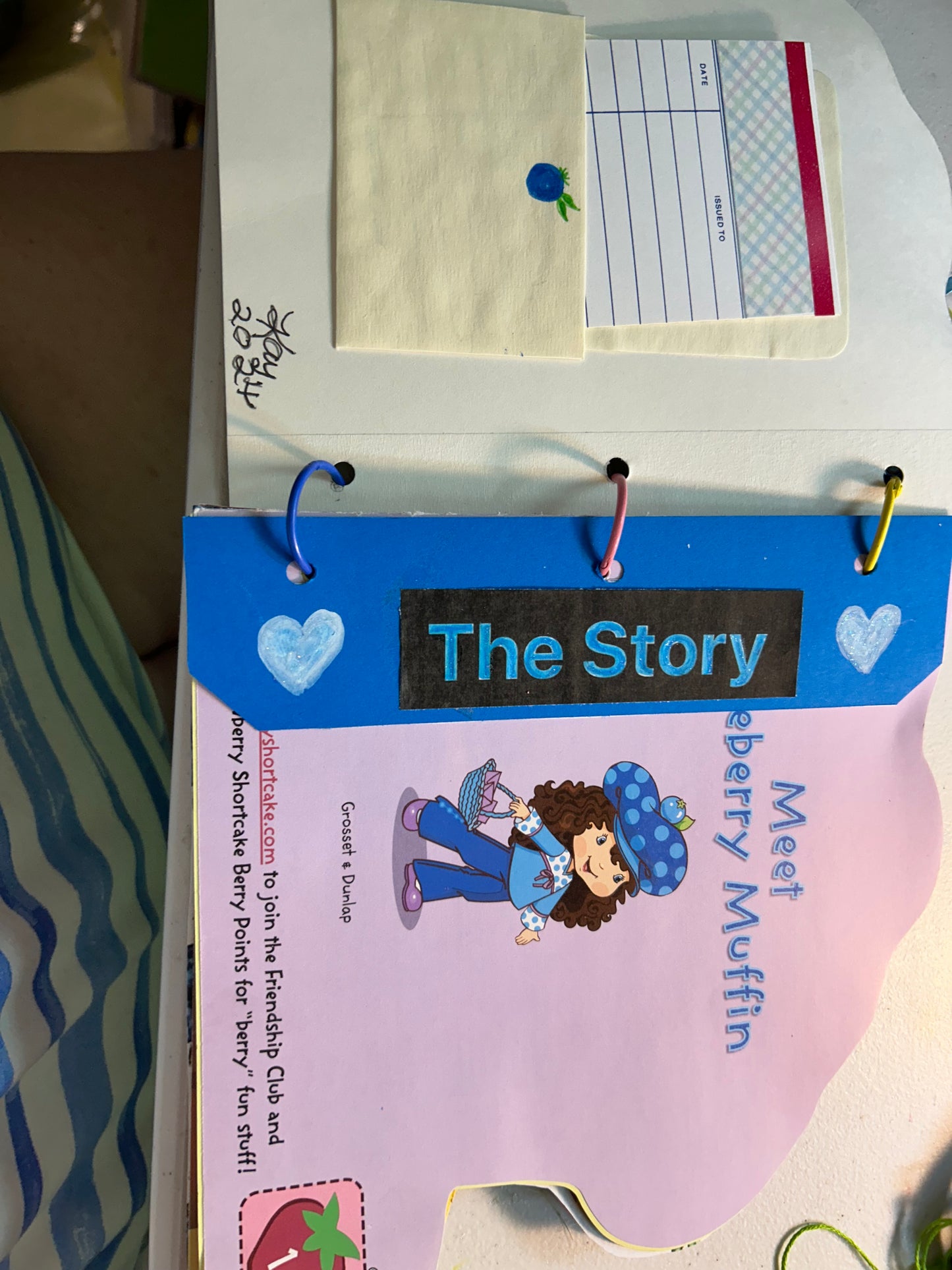 Meet Blueberry Muffin book with Journal and Recipes