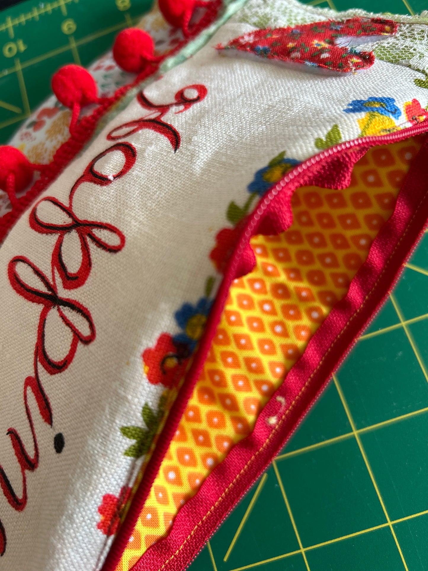 Happiness Zipper Pouch