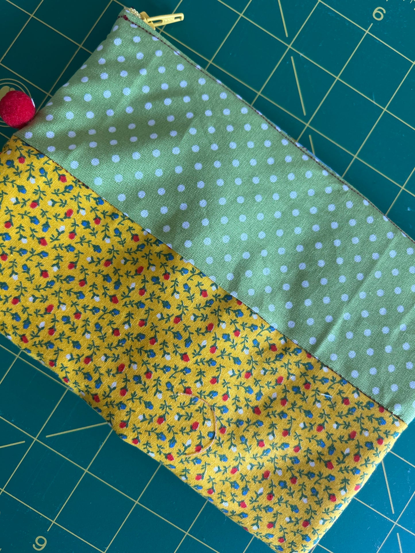 January zipper pouch