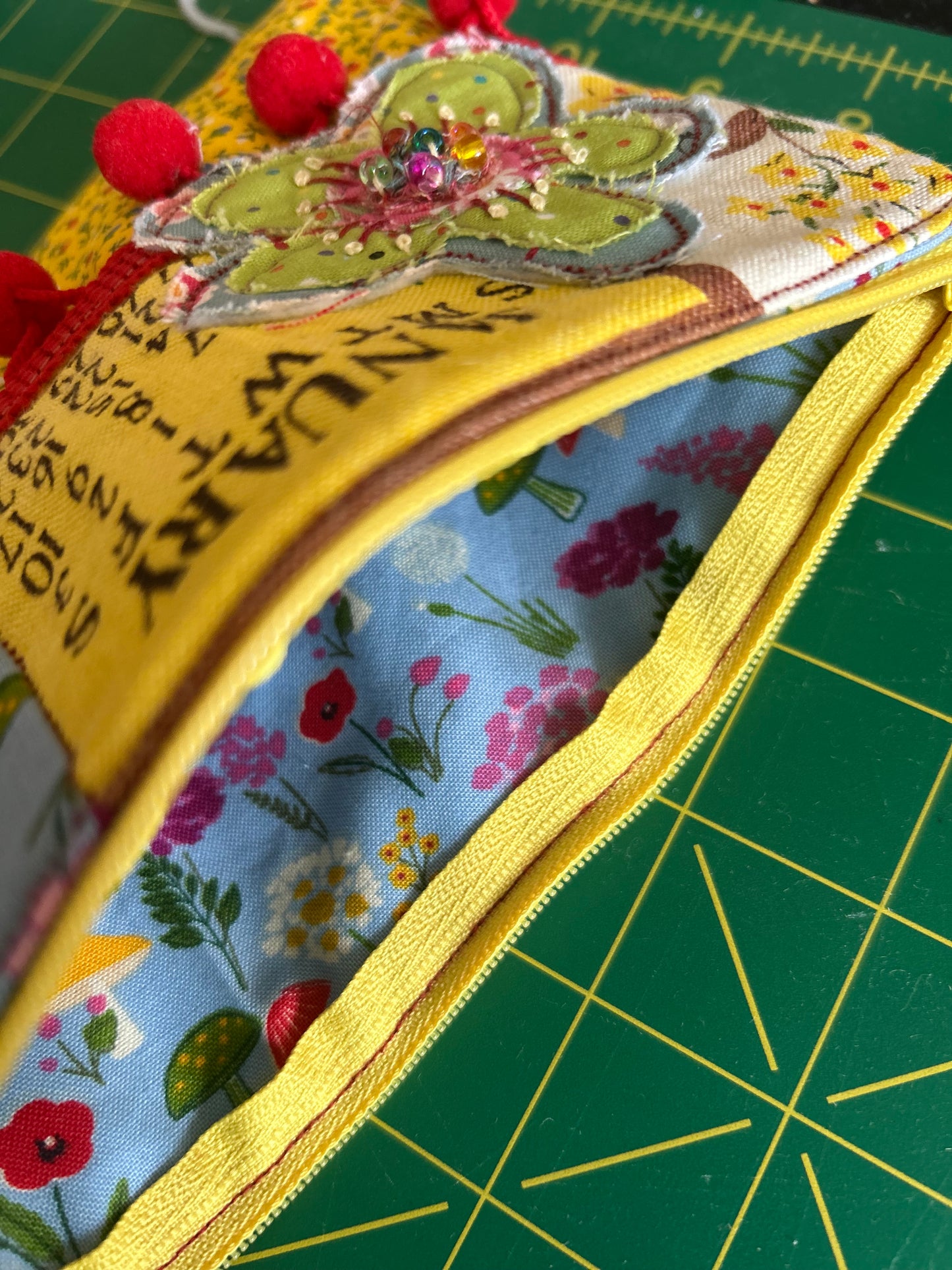 January zipper pouch