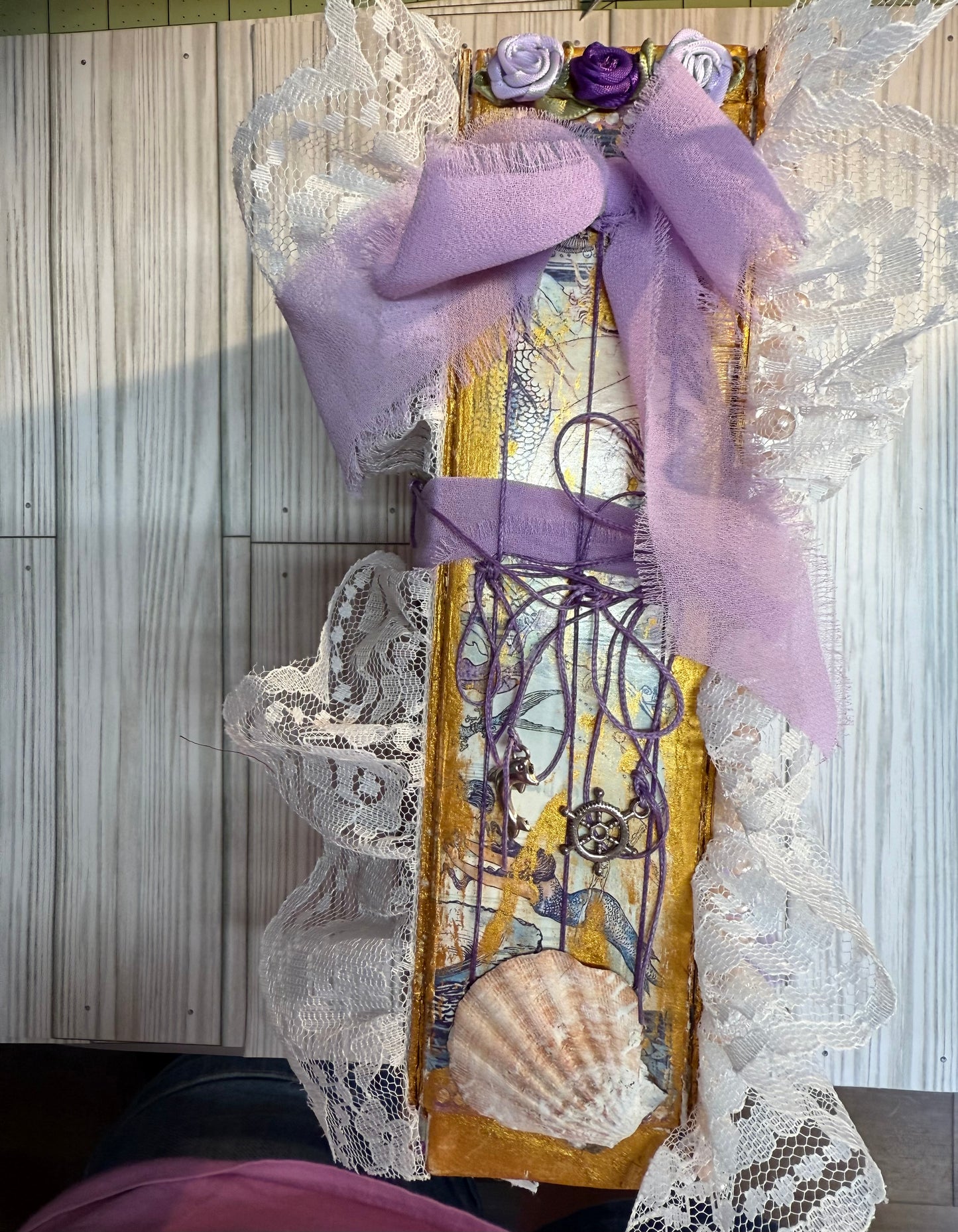 Under The sea hand made journal