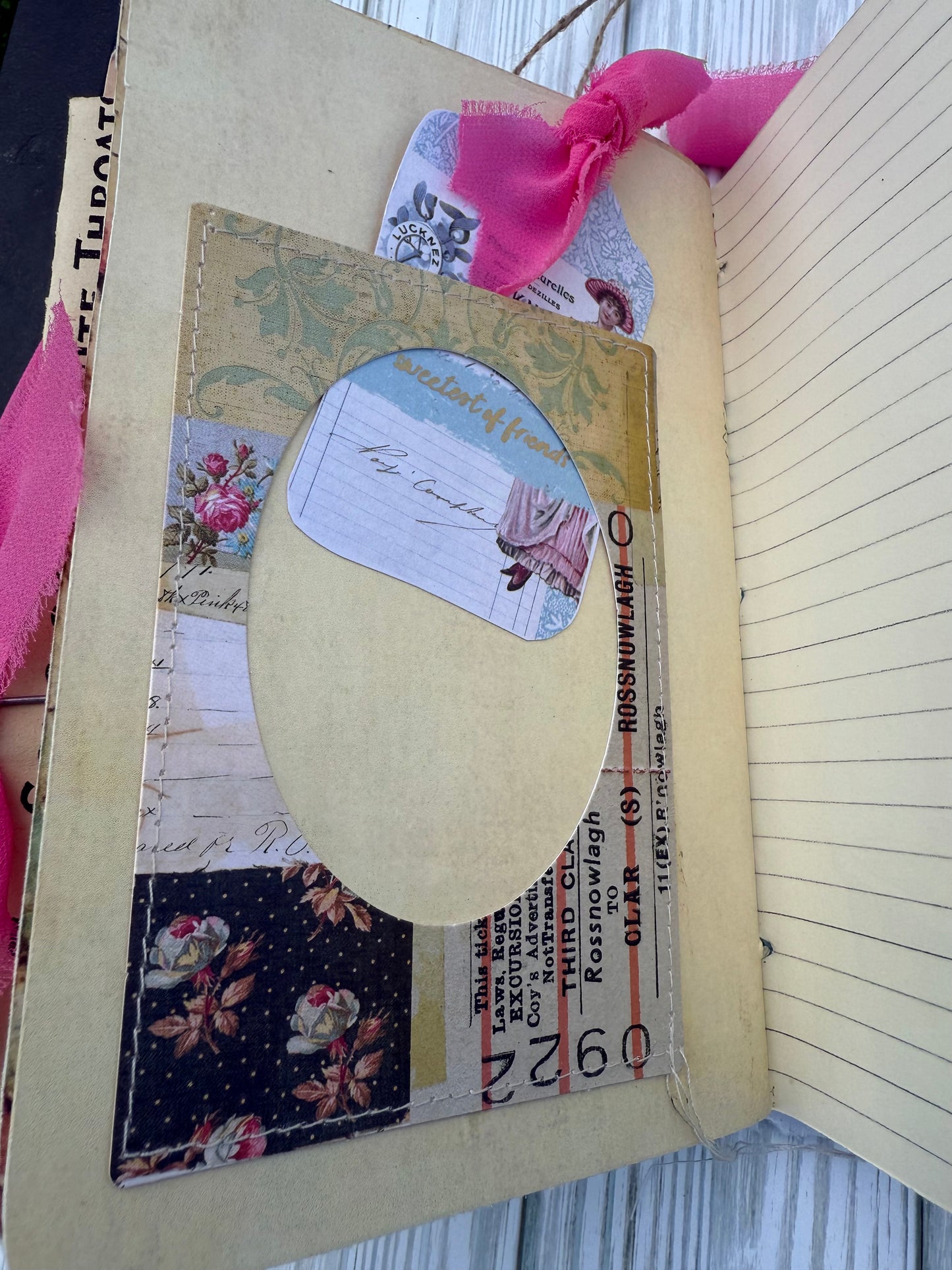 Spring Ducks and daisy journal