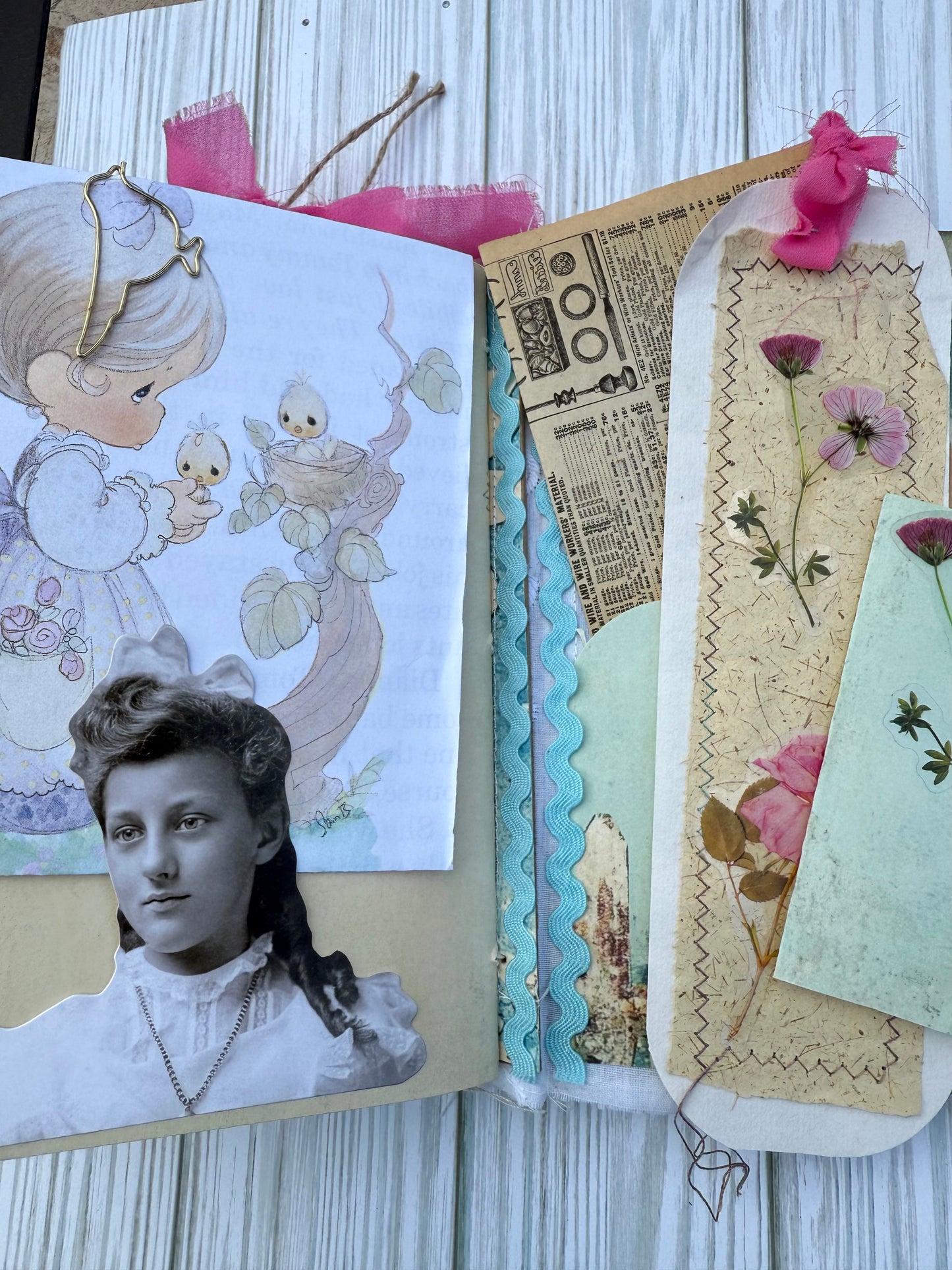 Spring Ducks and daisy journal