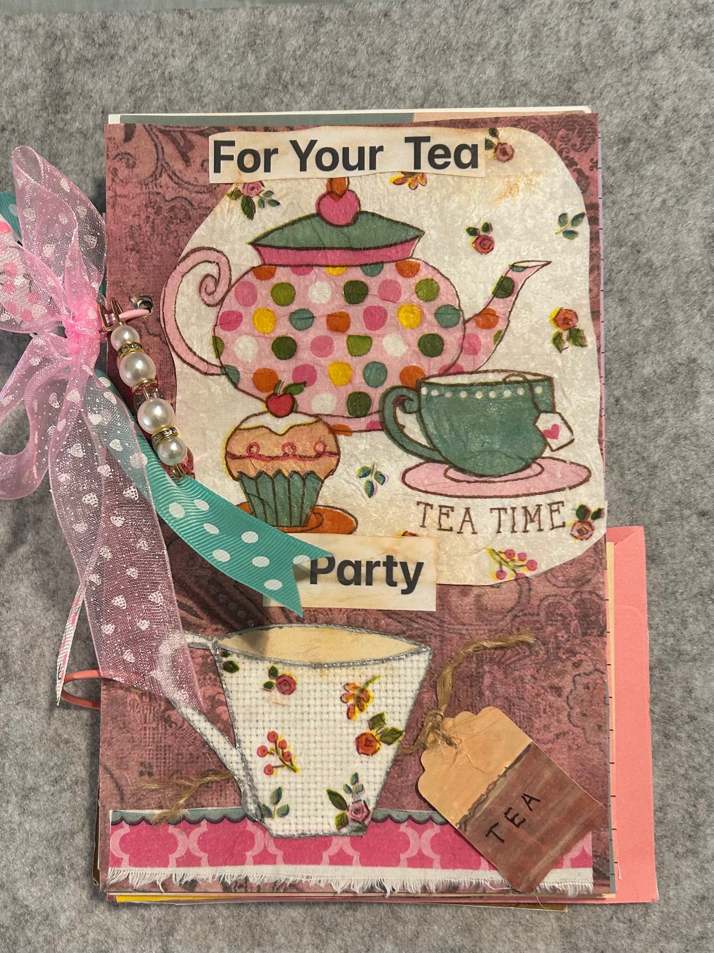 Tea Party Planning and Journal