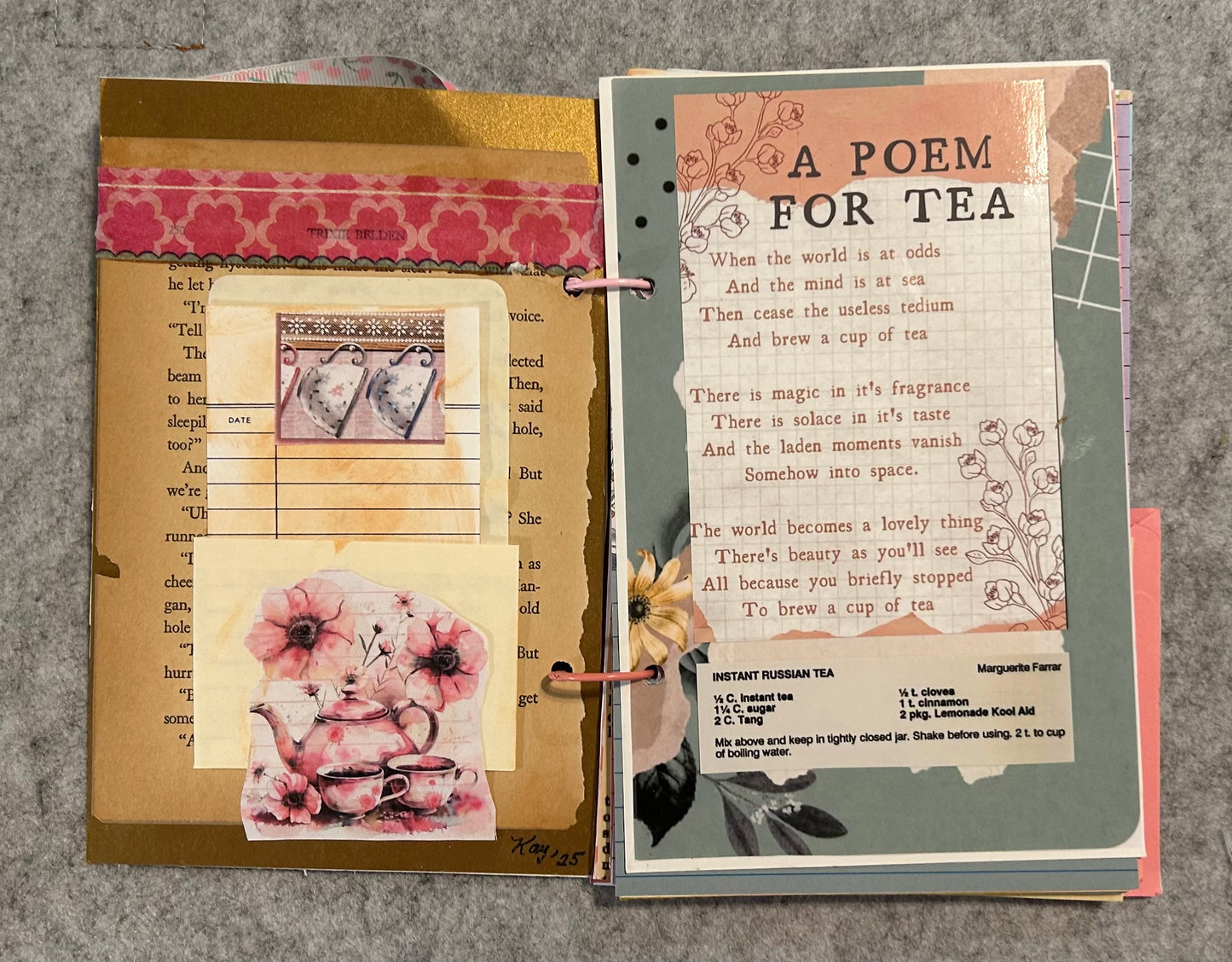 Tea Party Planning and Journal