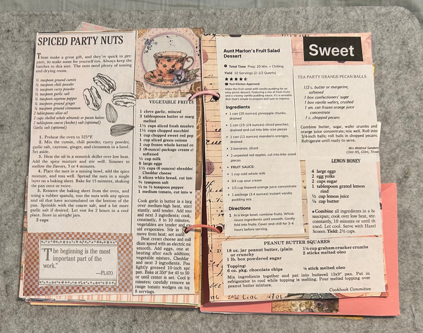 Tea Party Planning and Journal