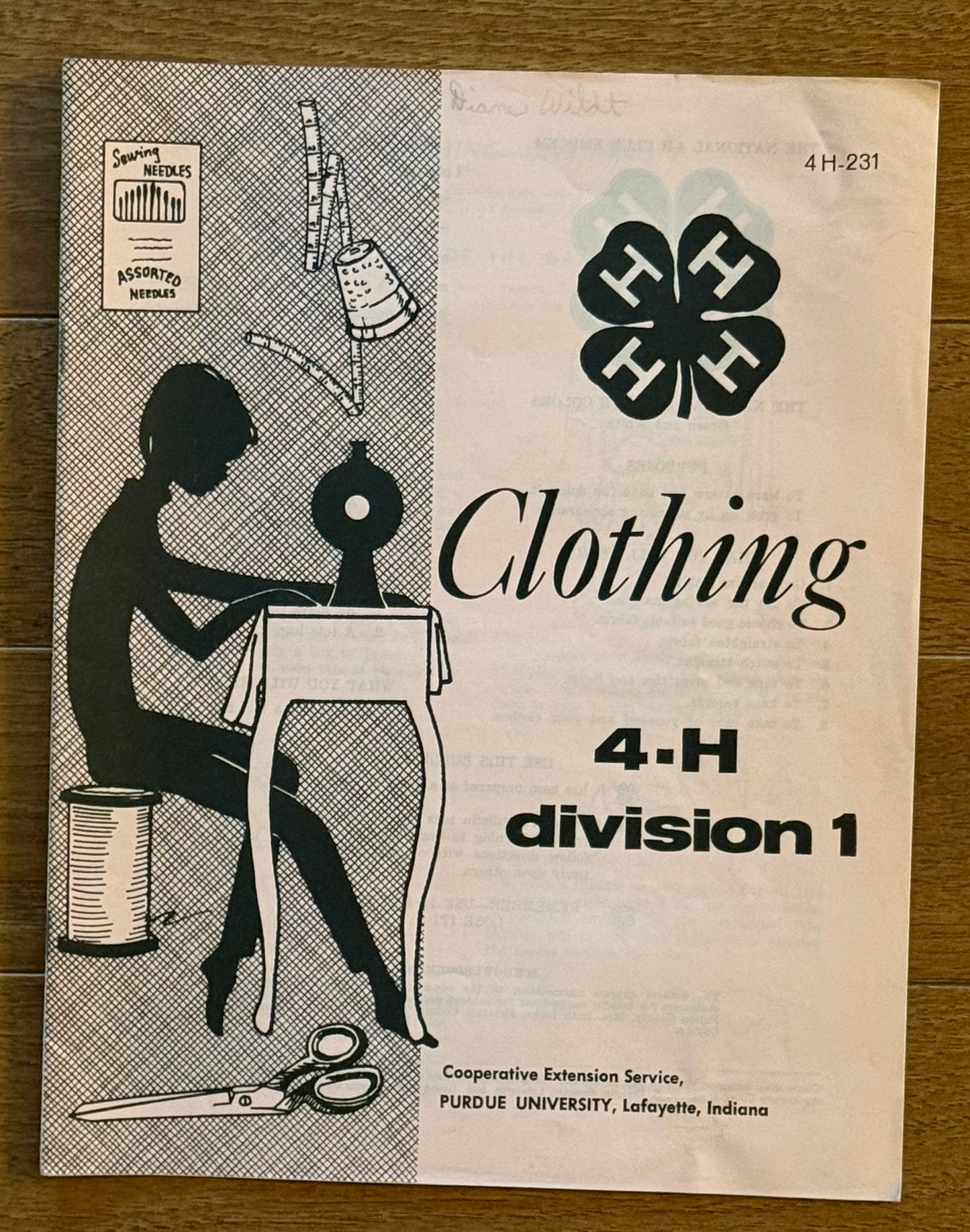 4-H Member’s Record Books (1966 - 1971)