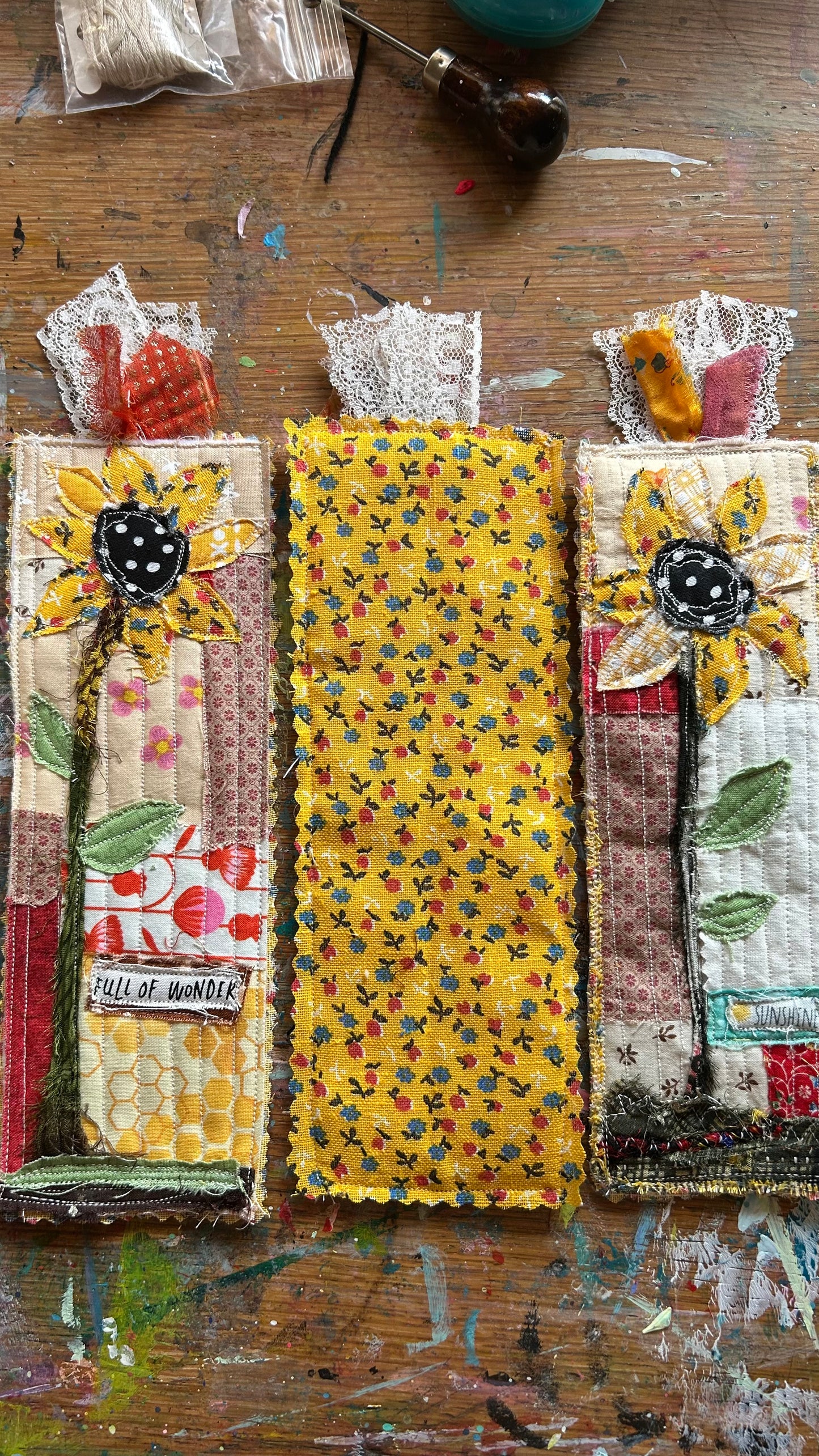 Sunflower Bookmark