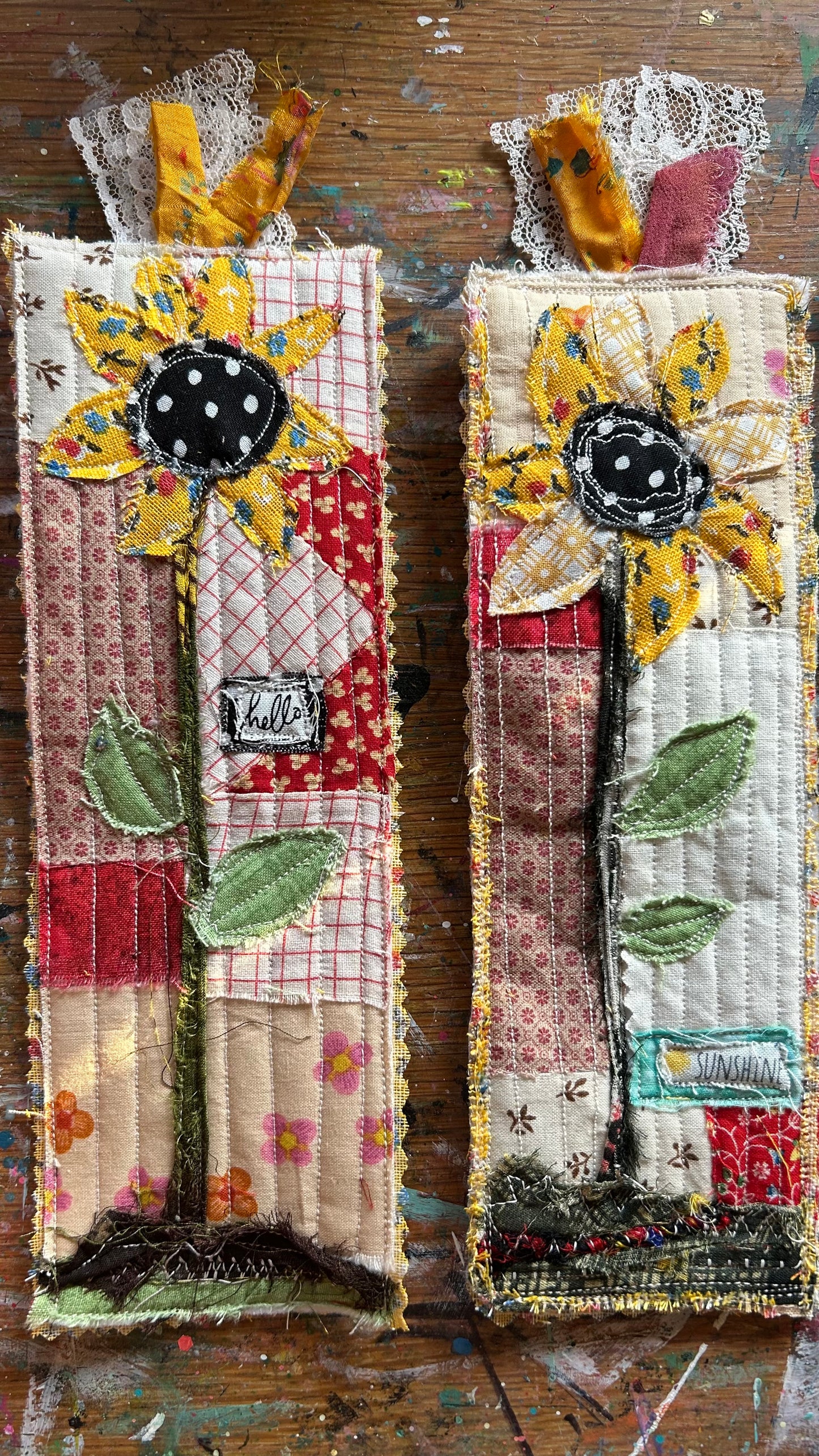 Sunflower Bookmark