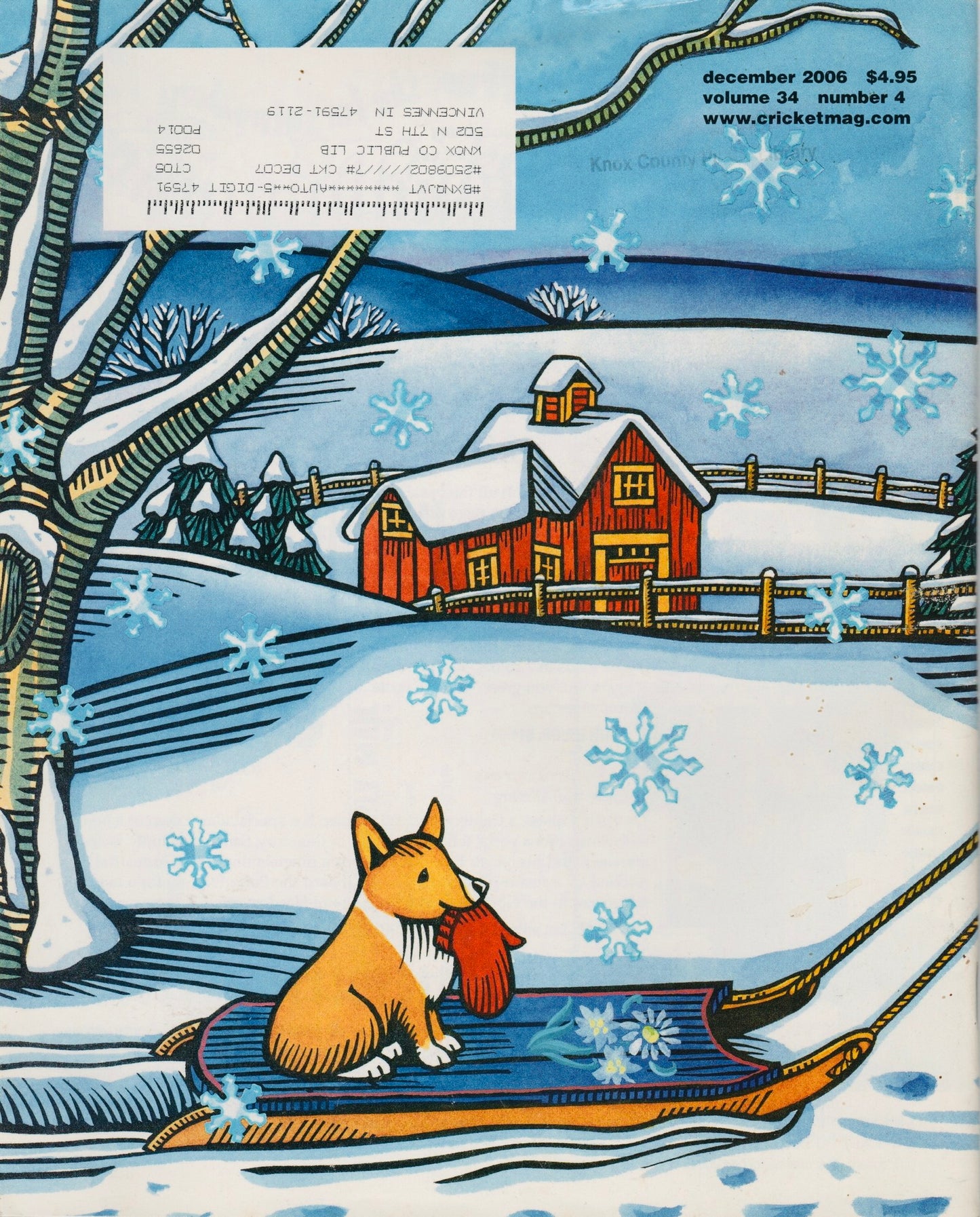 Cricket Magazine - December, 2006