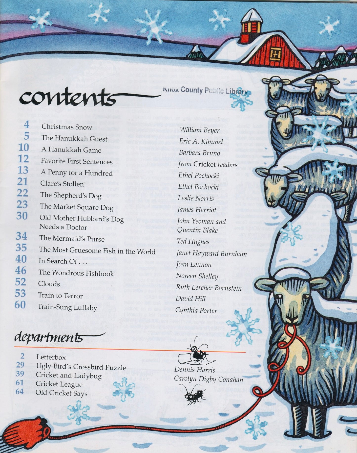 Cricket Magazine - December, 2006
