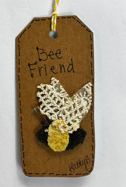 Bee Friend Lapel Pin (B1)