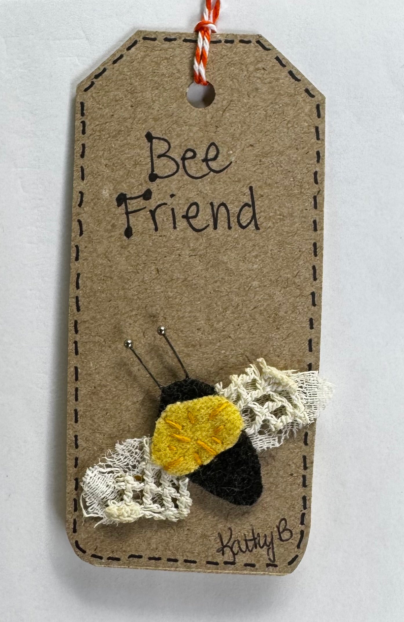 Bee Friend Lapel Pin (B2)