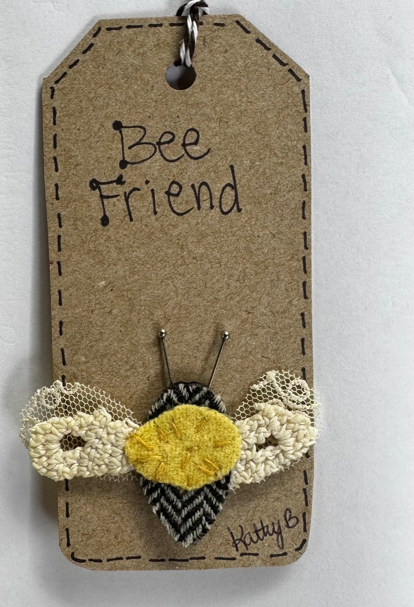 Bee Friend Lapel Pin (B3)