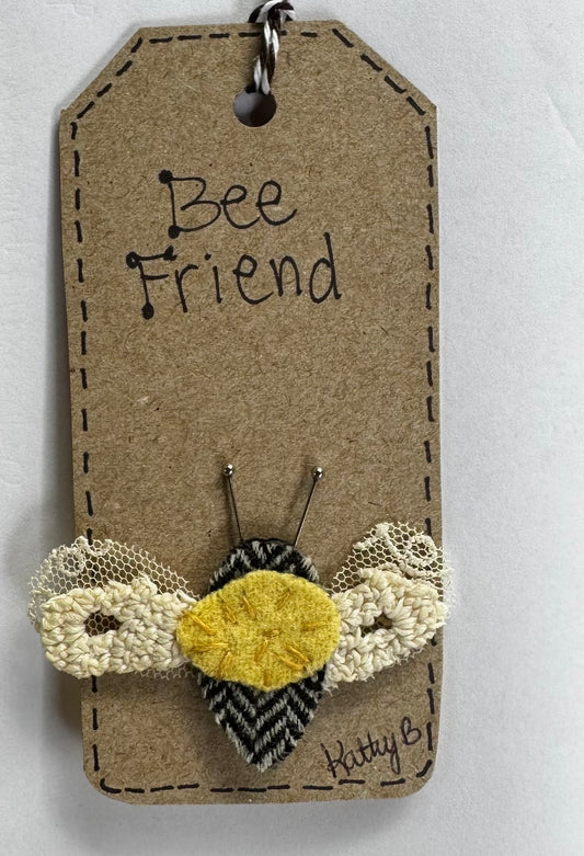 Bee Friend Lapel Pin (B3)