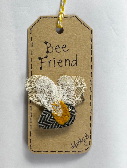 Bee Friend Lapel Pin (B4)