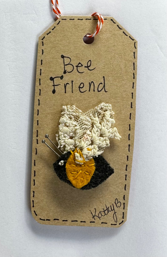 Bee Friend Lapel Pin (B5)