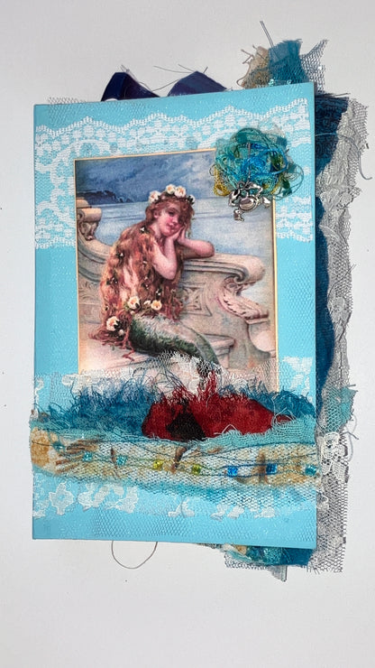 Ocean themed junk journal