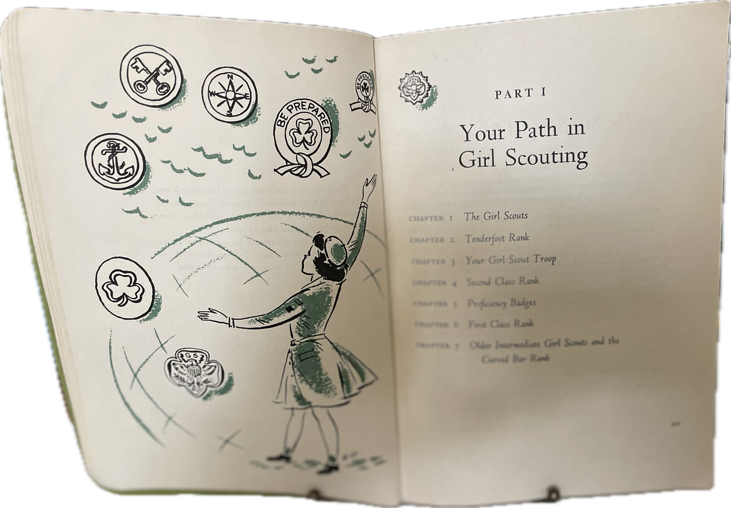 1950's Girl Scout Handbook