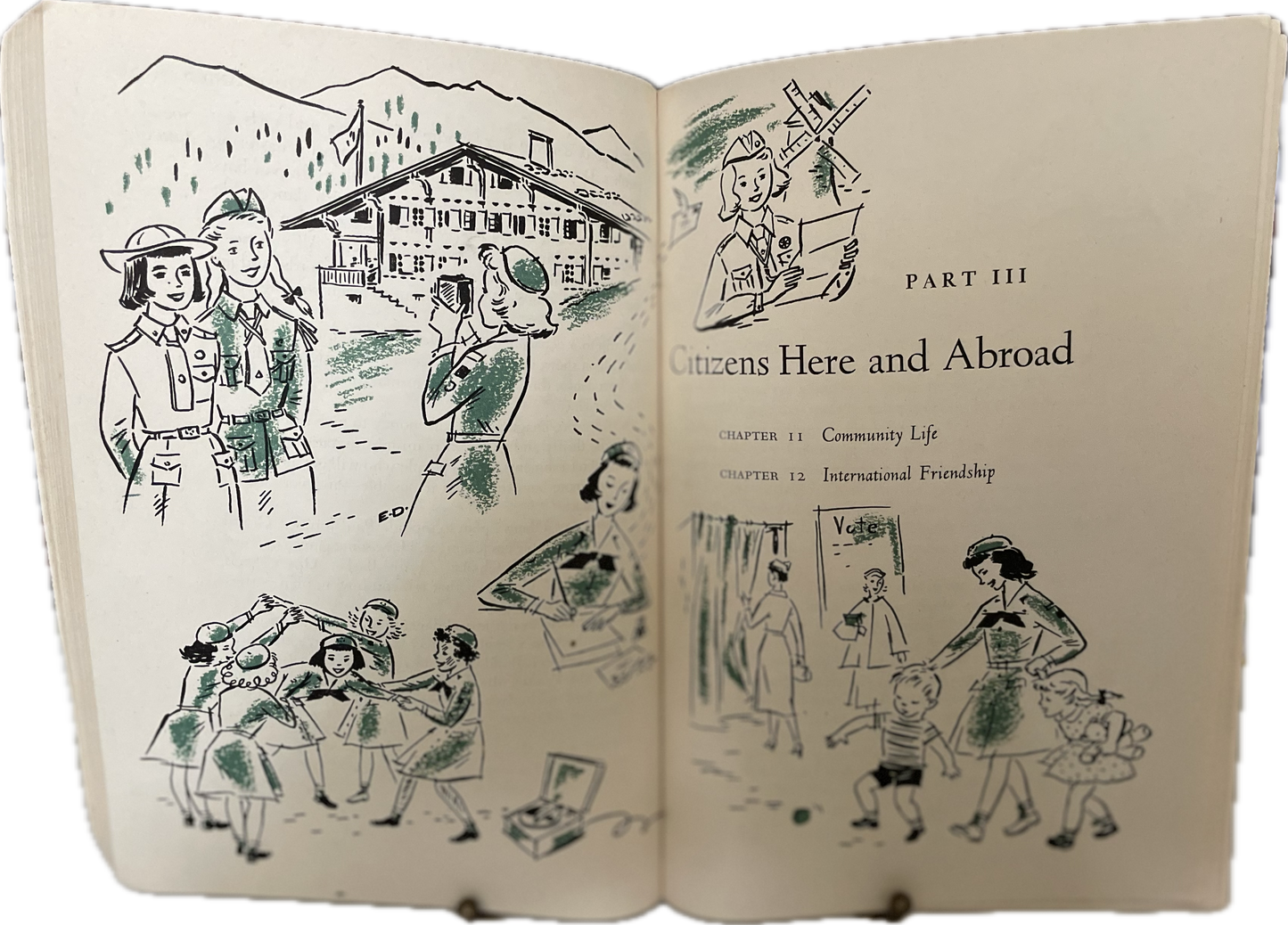 1950's Girl Scout Handbook