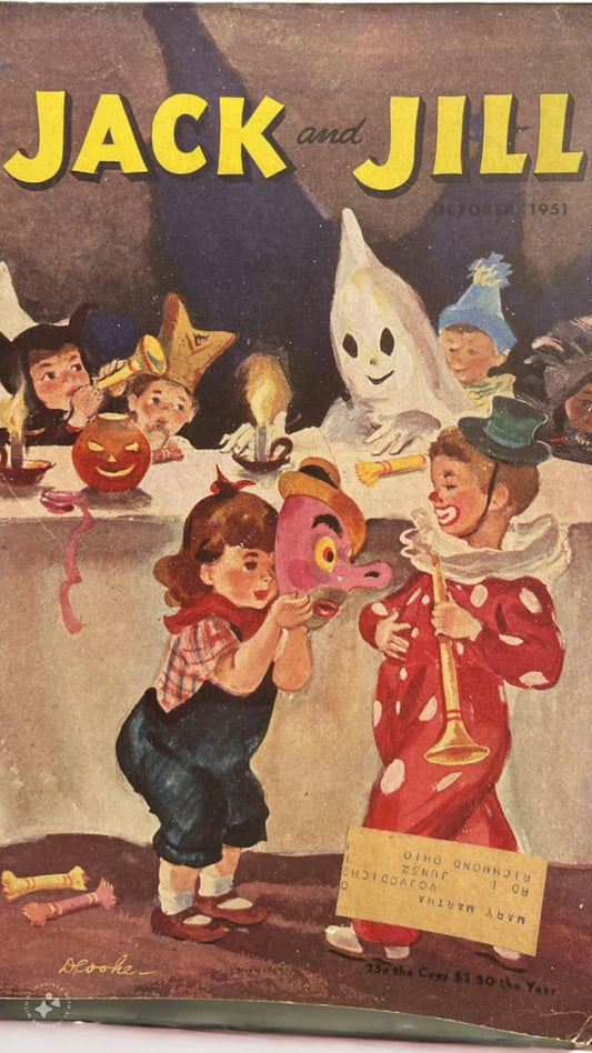 Halloween Jack and Jill Magazine