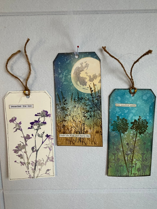 Meadow Flower Tags (set B)