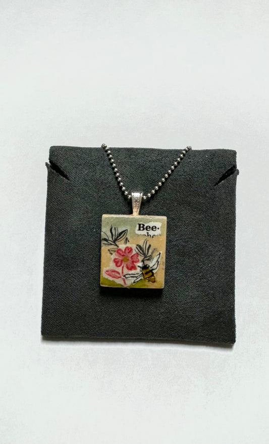 Scrabble Tile Pendant (P1)