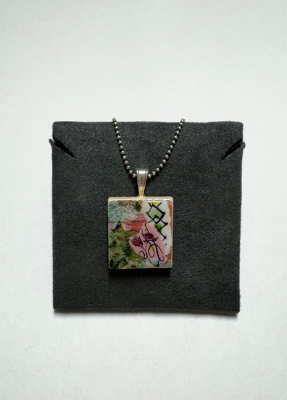 Scrabble Tile Pendant (P8)