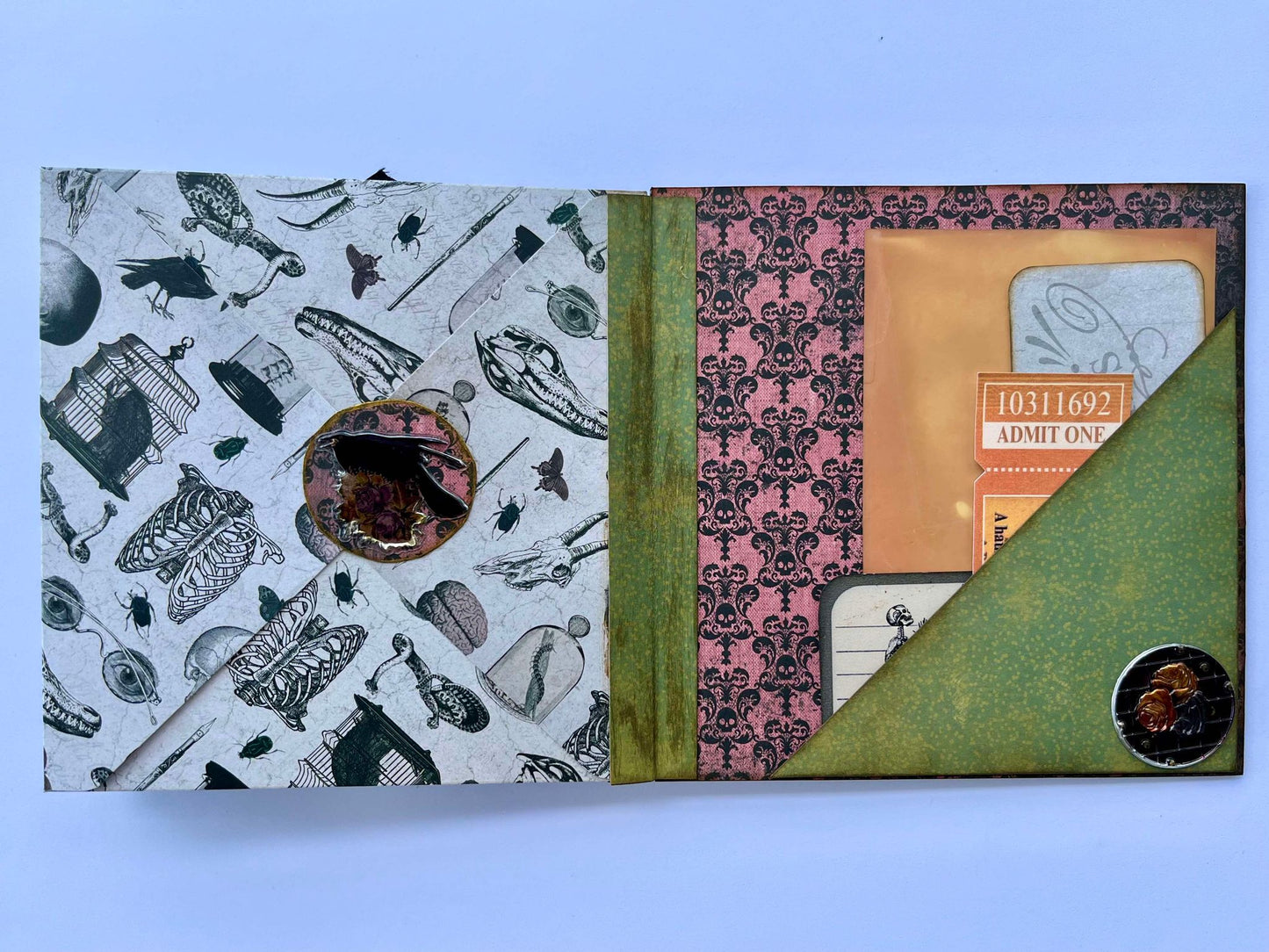 Halloween/Strange Oddities Envelope Book