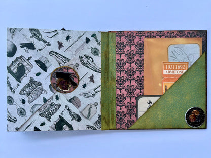 Halloween/Strange Oddities Envelope Book