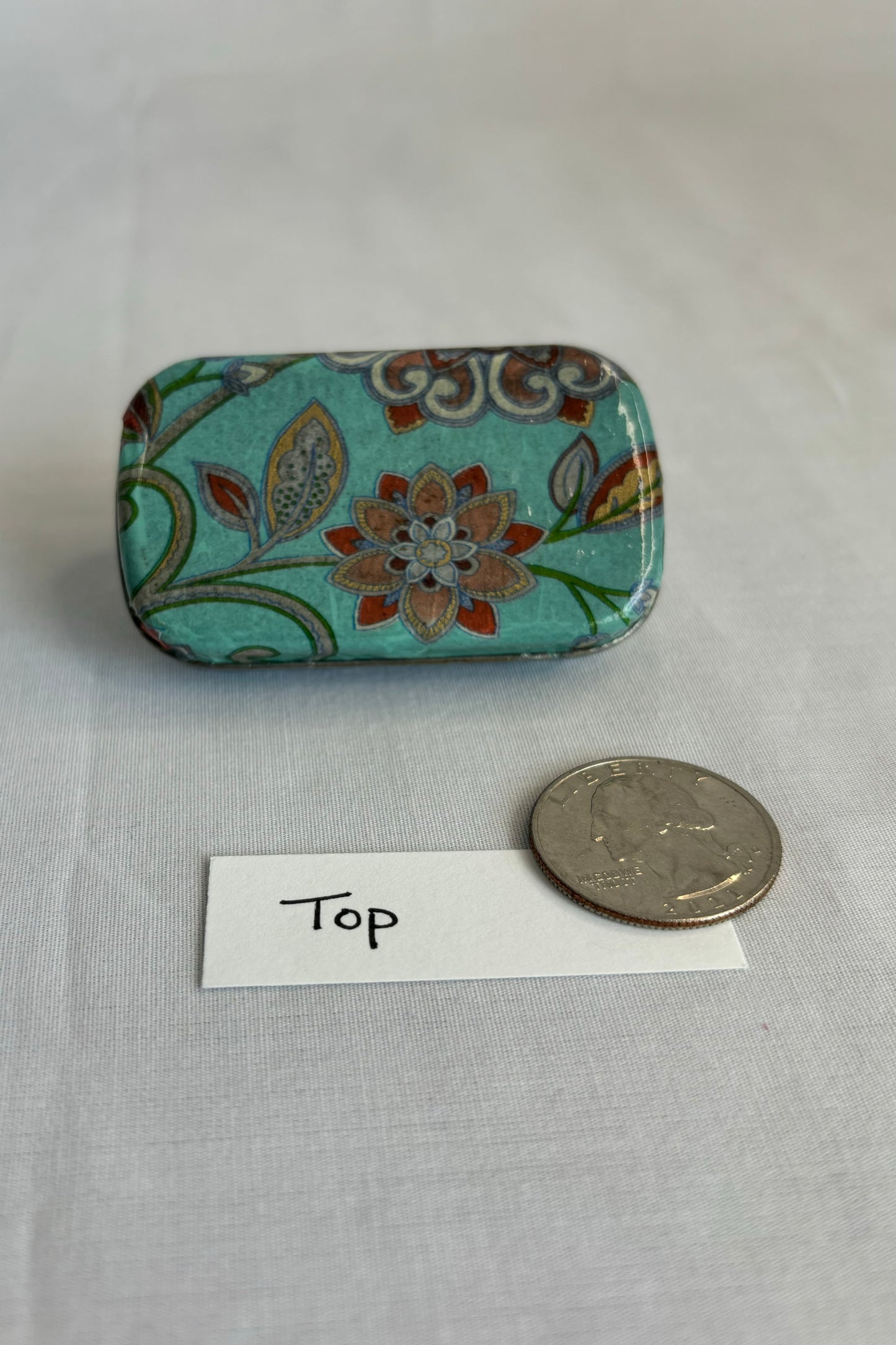 Mini Altoid Tin Blue (D)